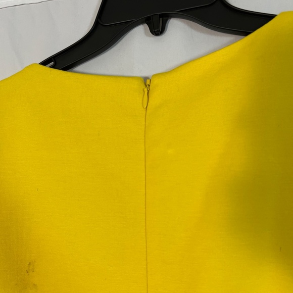 Lauren Ralph Lauren Yellow Sleeveless Crewneck Sheath Dress - Picture 6 of 12